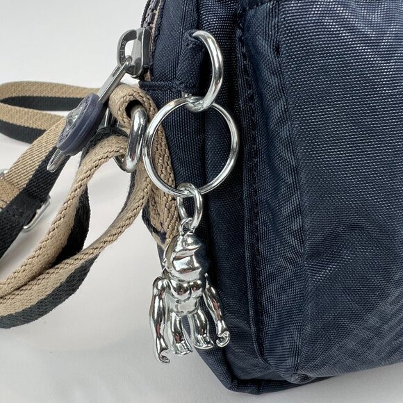 Kipling Womens Abanu Crossbody Bag, Endless Bl Emb - Picture 5 of 9